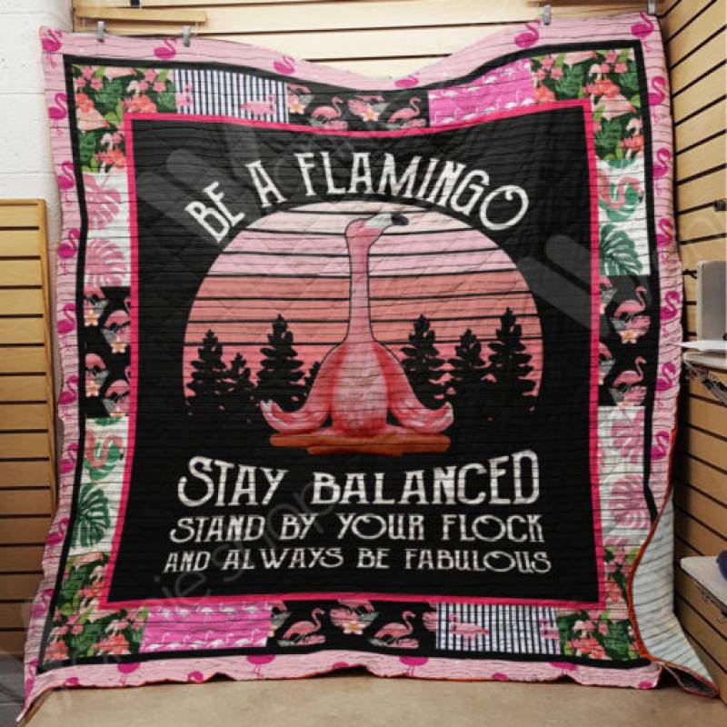 Flamingo Blanket AU3001 87O47