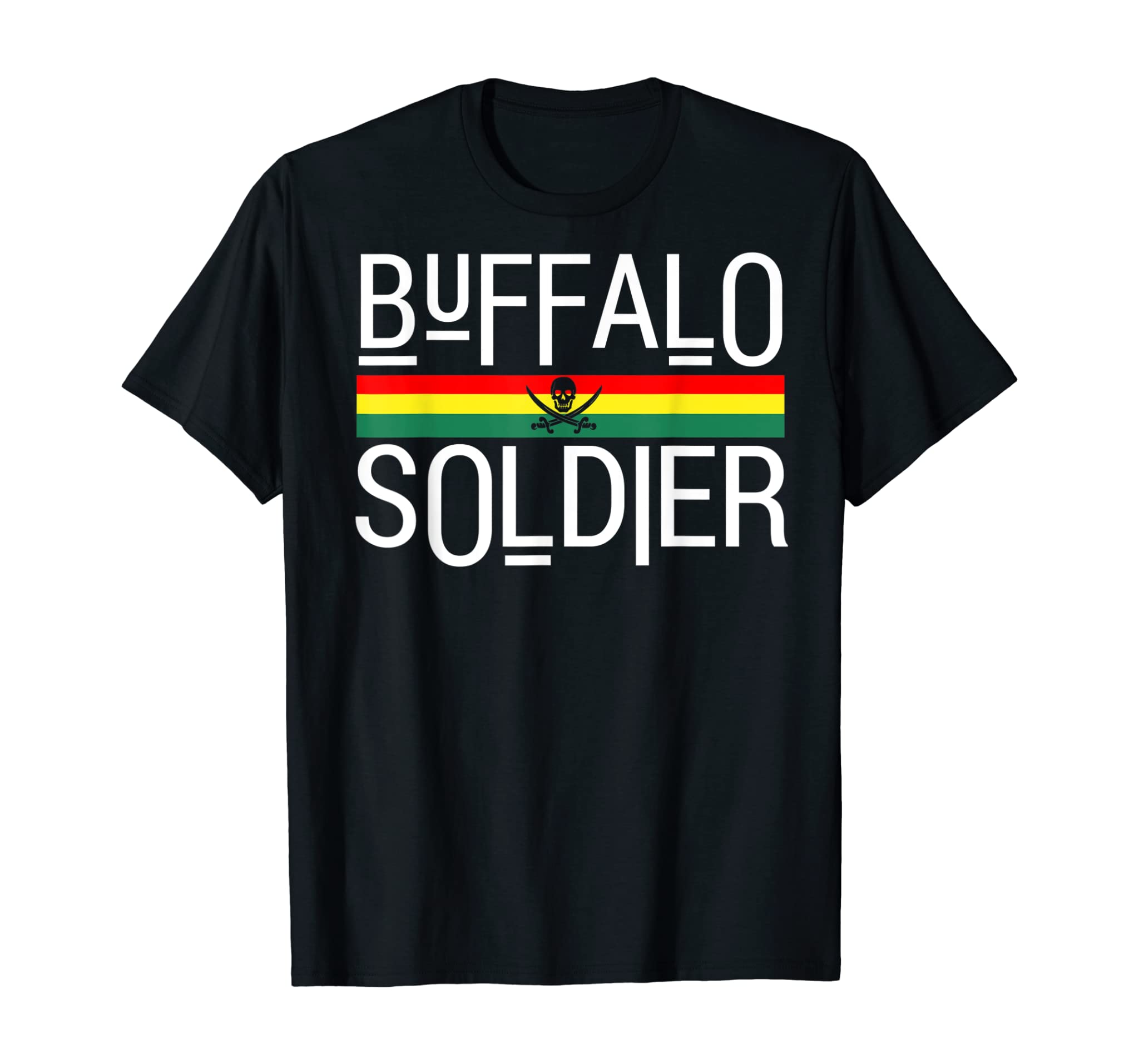 Buffalo Soldier! Rastafarian Culture T-Shirt