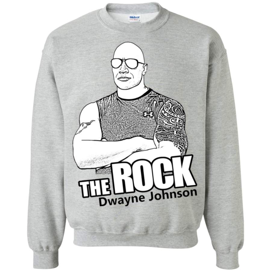 AGR The Rock Dwayne Johnson Crewneck Pullover Sweatshirt