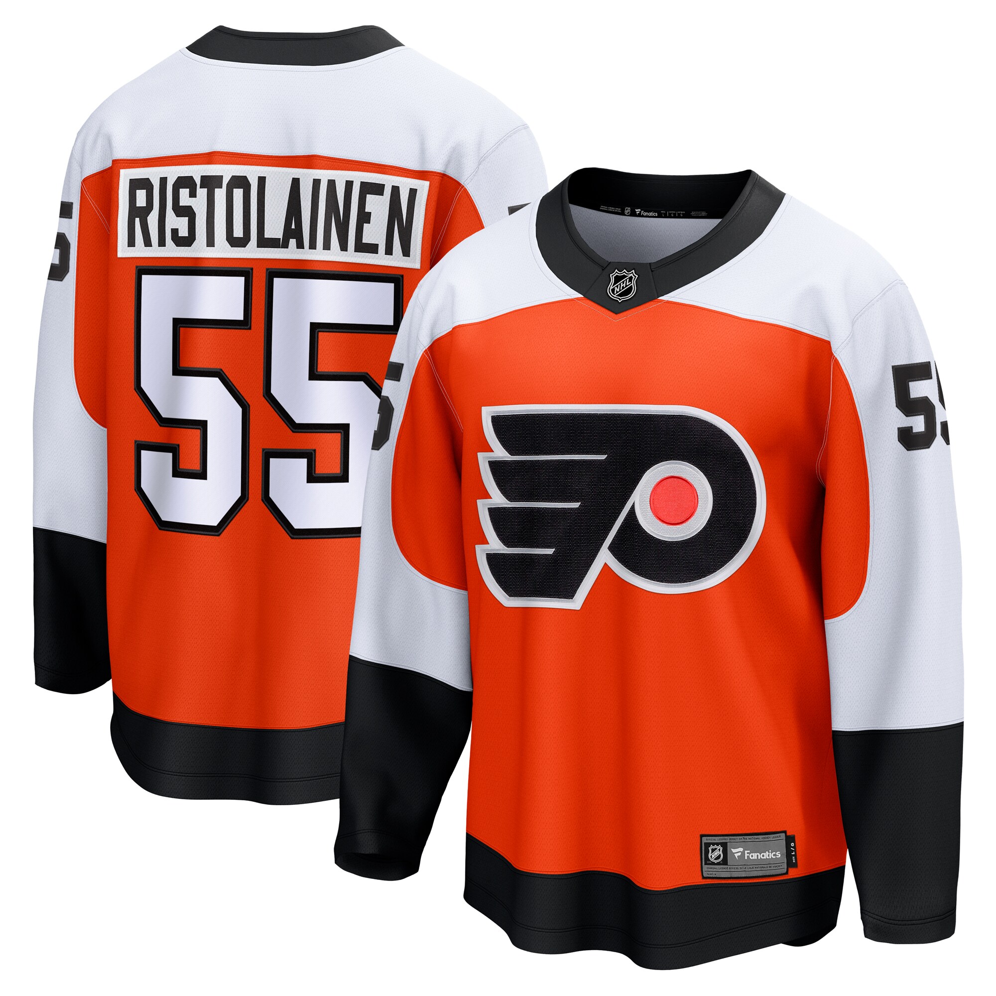 Rasmus Ristolainen Philadelphia Flyers Branded Home Breakaway Jersey – Orange