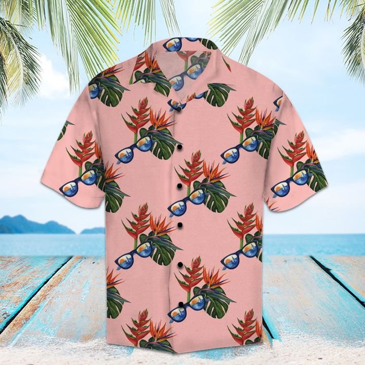 Amazing Sunglasses Girl Hawaii Shirt Summer Button Up For Couple Ha49437