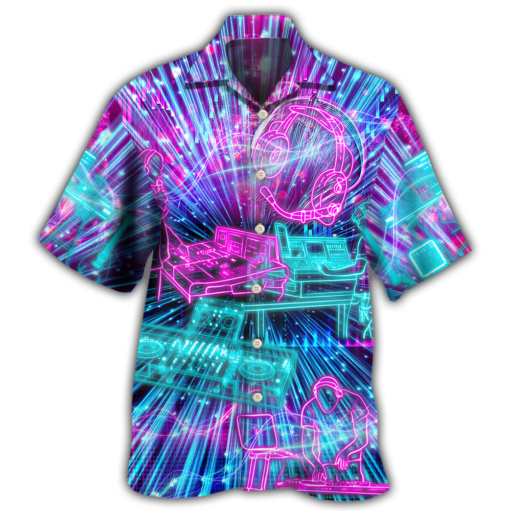 Audio Engineer Neon Style Hawaii Shirt Ha5407