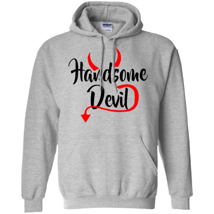 Handsome devil, Halloween  Pullover Hoodie