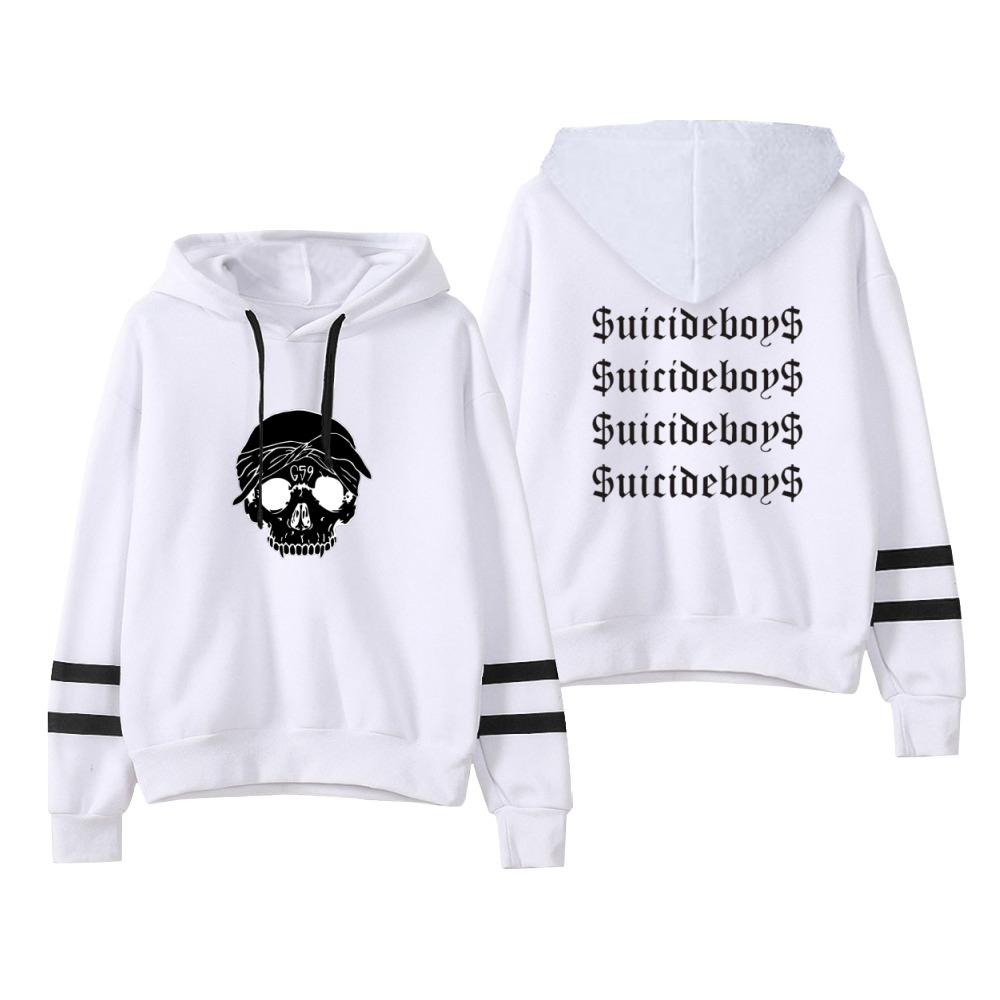 2022 New Rapper $uicideboy$ Hoodie Pocketless Sleeve Sweatshirt Men Women Pullover Harajuku Streetwear Suicideboys Clothes alx