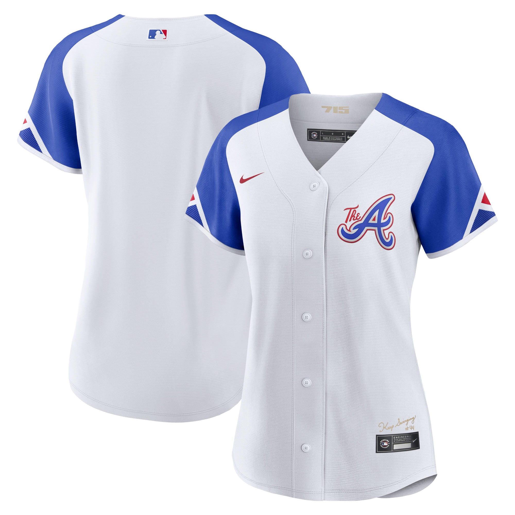 Atlanta Braves Women's City Connect Replica Jersey – White