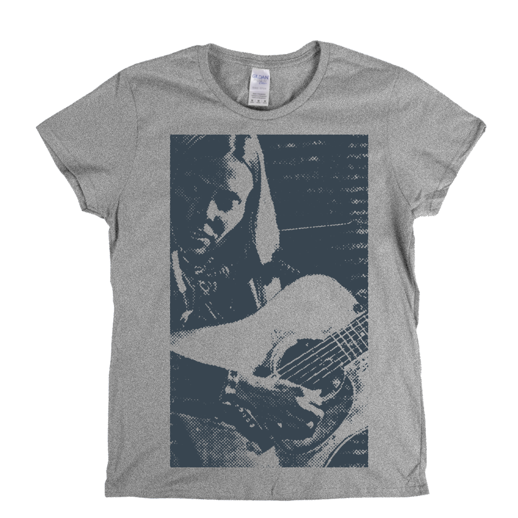 Joni Mitchell Close Up Womens T-Shirt