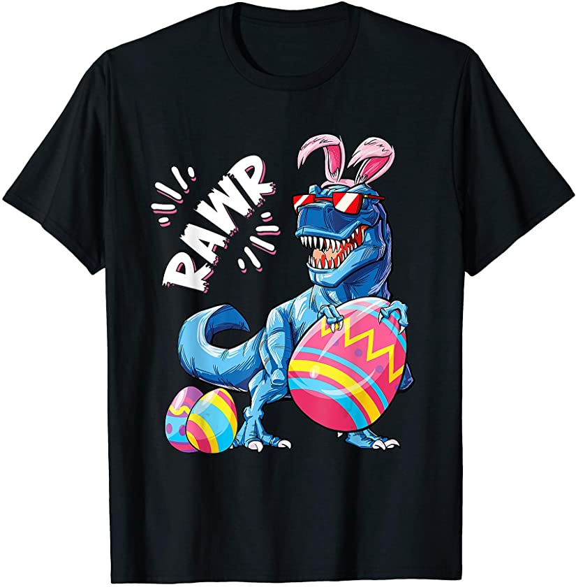 Basket Funny Bunny Ears T-Shirt