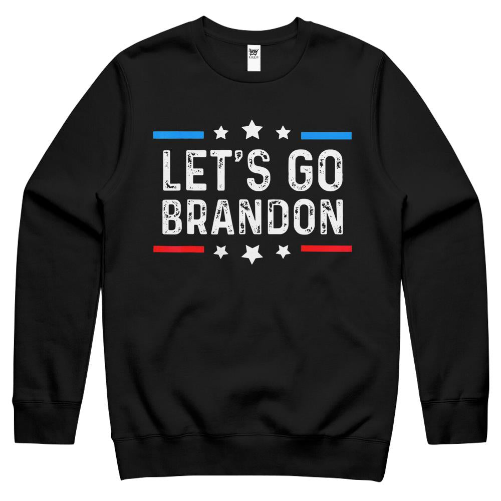 Lets Go Brandon Shirt Let’S Go Brandon Funny Crewneck Sweatshirt