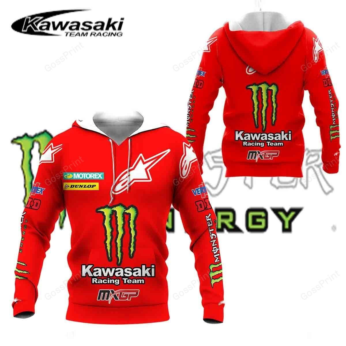 3D All Over Kawasaki Shirt Ver 15