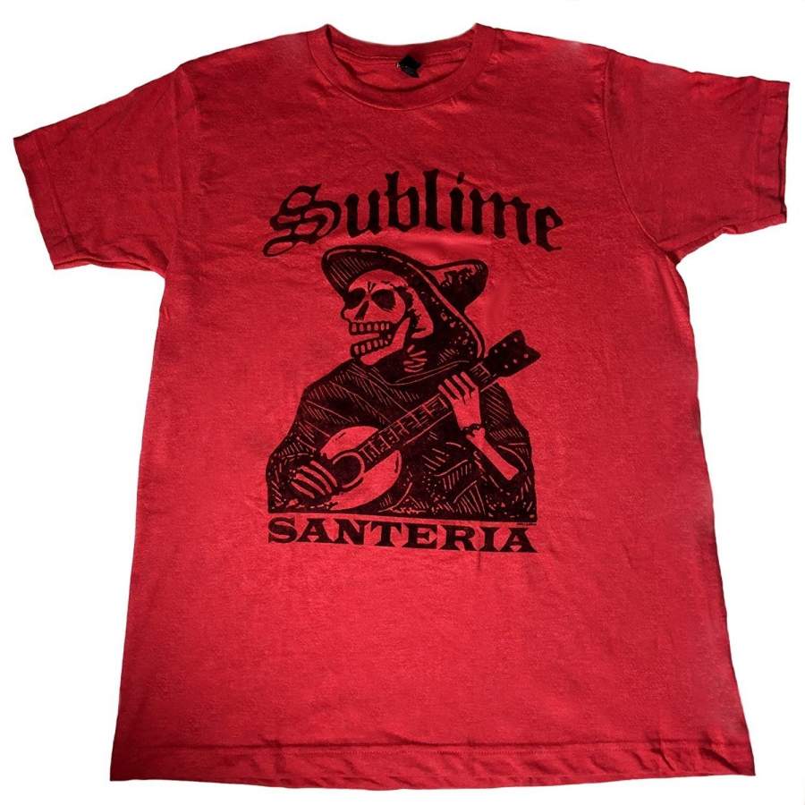 Sublime Santeria Skeleton Summer T-Shirt