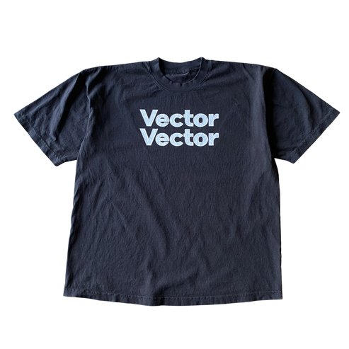 Vector Text Tee Shirt Outfit