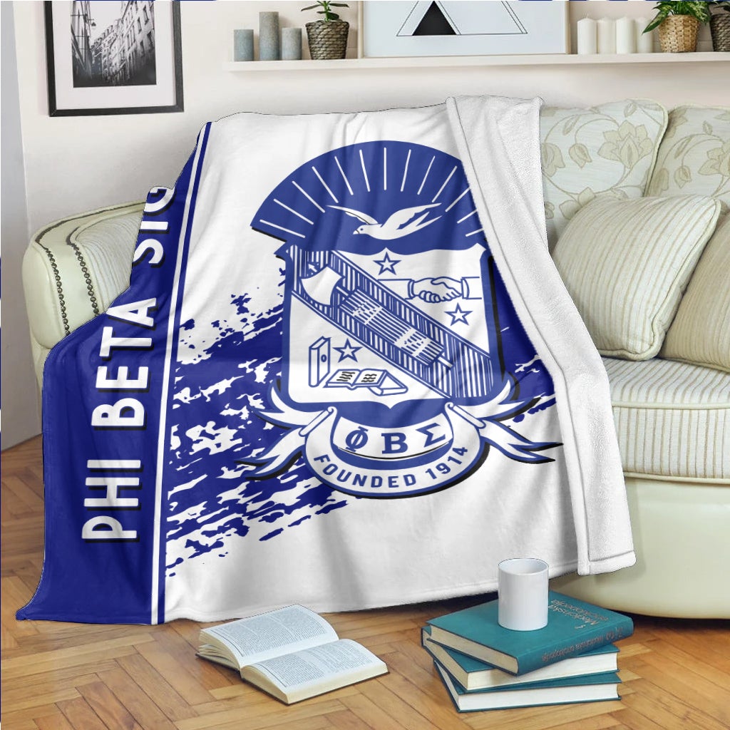 Wonderprint Premium Blanket Phi Beta Sigma Premium Blanket Quarter Style Lt10