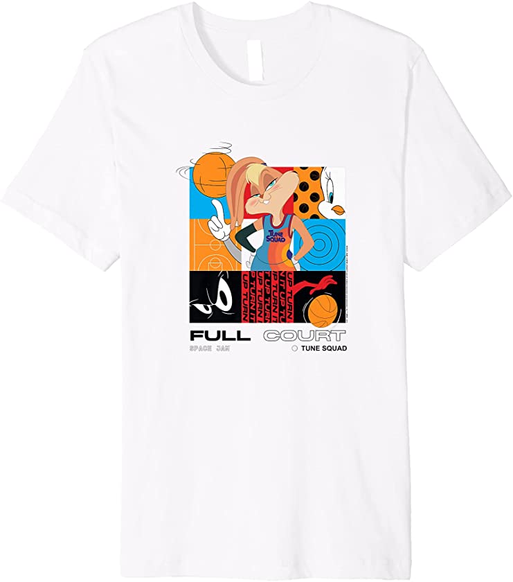 A New Legacy Lola Bunny Tune Squad Grid Premium T-Shirt