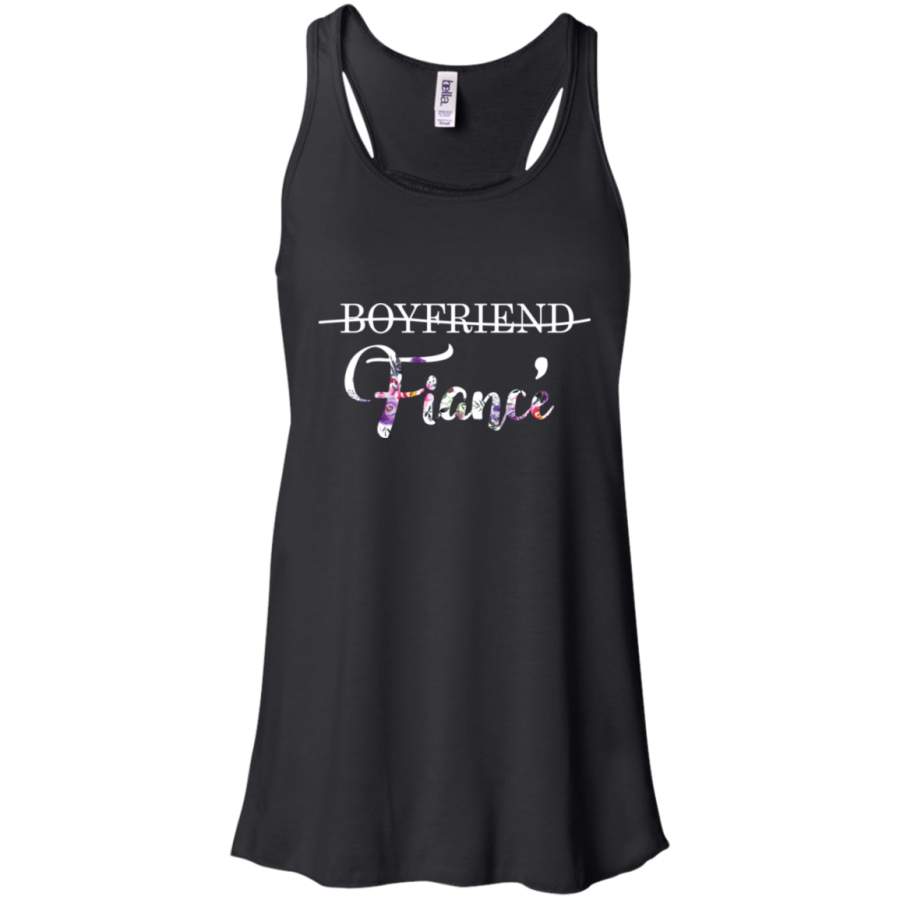 BOYFRIEND FIANCE TANK, Gifts For couple, Gift For him, Gift to fiance, Unisex Shirt, Special Gift For Her, Plus Size Tank