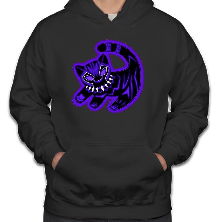 The Panther King Purple Hoodie