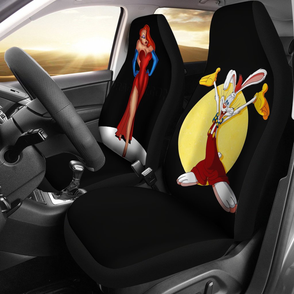 Jessica Rabbit And Roger Rabbit Car Seat Covers