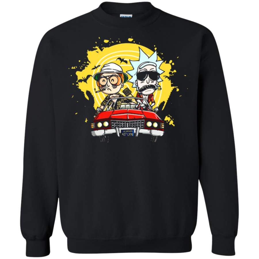 AGR Rick And Morty Jurassic Park Holiday Sweatshirt