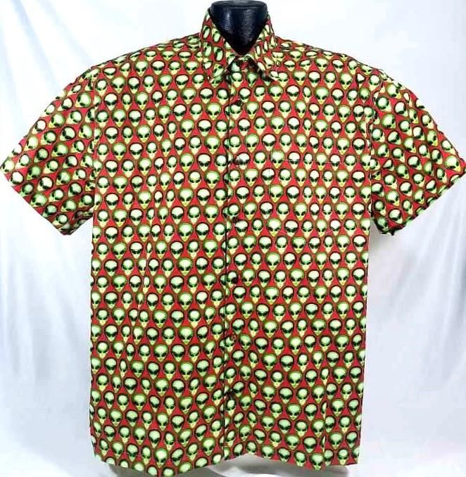 Alien Orange Nice Design Hawaiian Shirt Dhc18063758