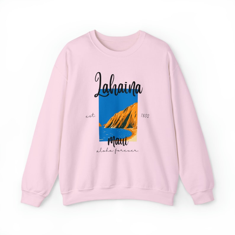 Lahaina Maui Hawaii Sweatshirt, Lahaina Memories, Lahaina Strong, Destination Shirt, City Shirt, Hawaii Souvenir, Maui Souvenir Sws2071