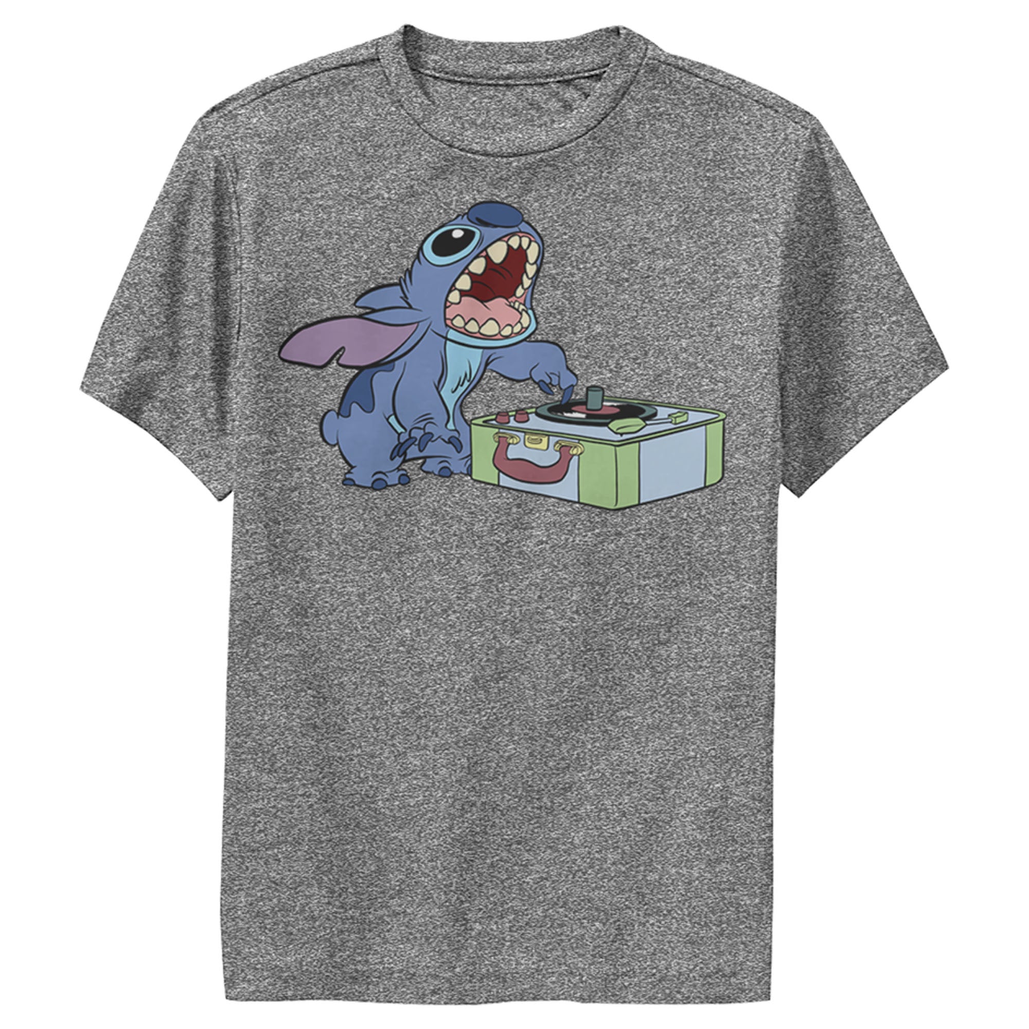 Boy’S Lilo & Stitch Dj Record Scratch Master Performance Tee