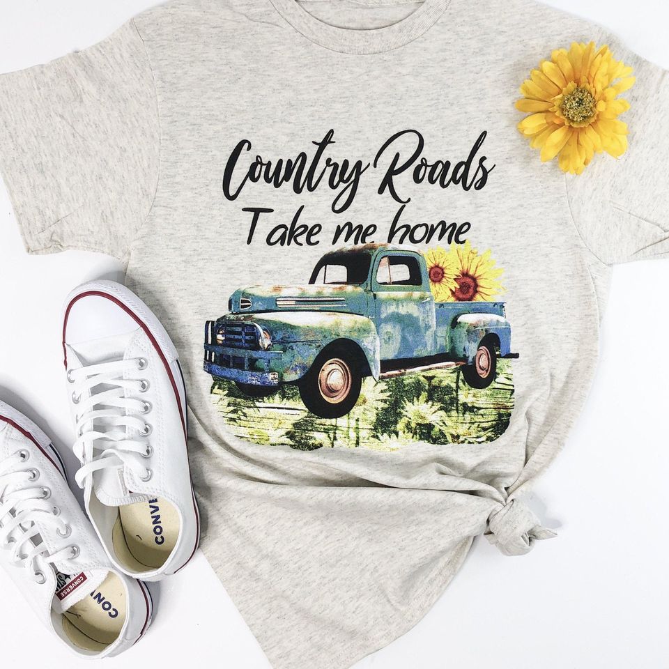 Country Roads Take Me Home Standard/Premium T-Shirt