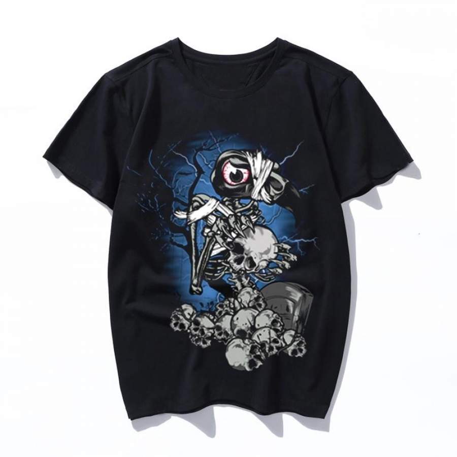 vultures bones T-Shirt Women Printed T Shirt Summer Funny shirt Male And Female Top Tee