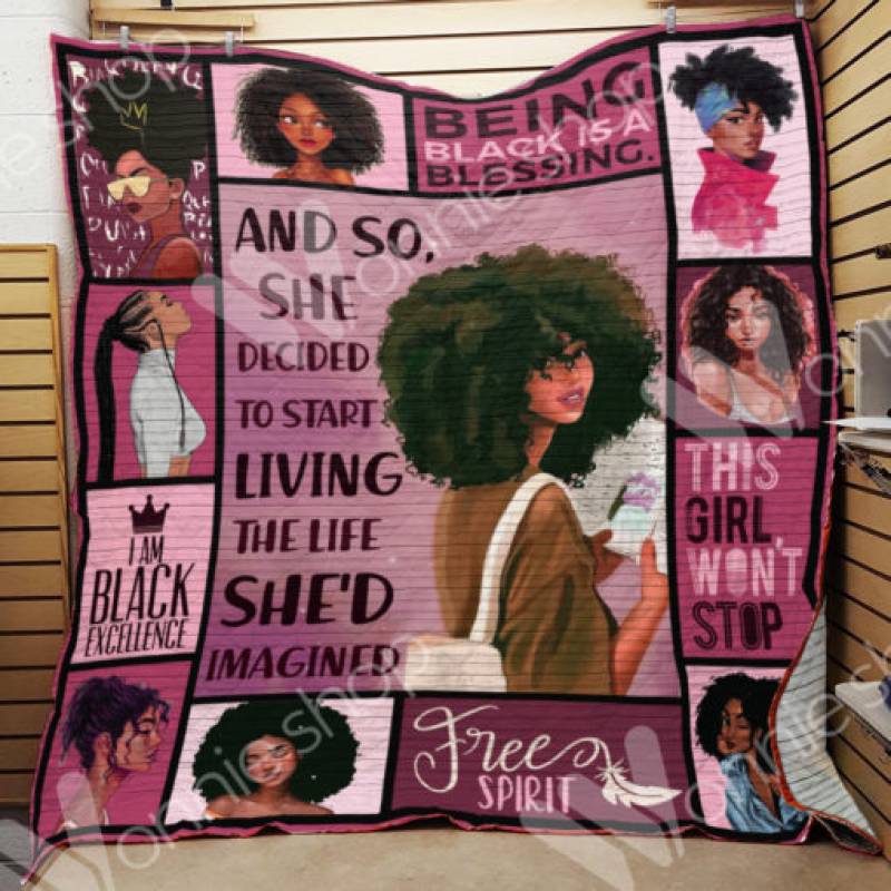 Black Women Blanket OCT2501 90O35