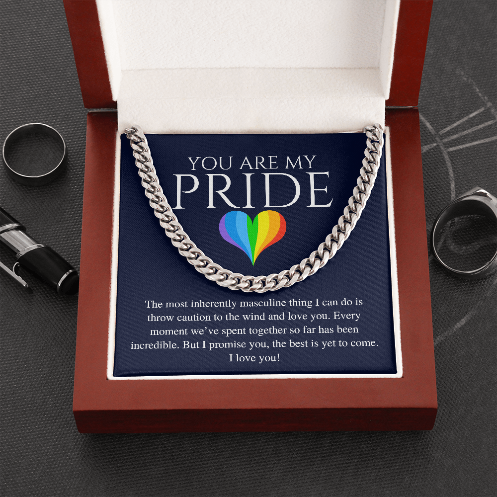 You Are My Pride- Cuban Link Chain Necklace