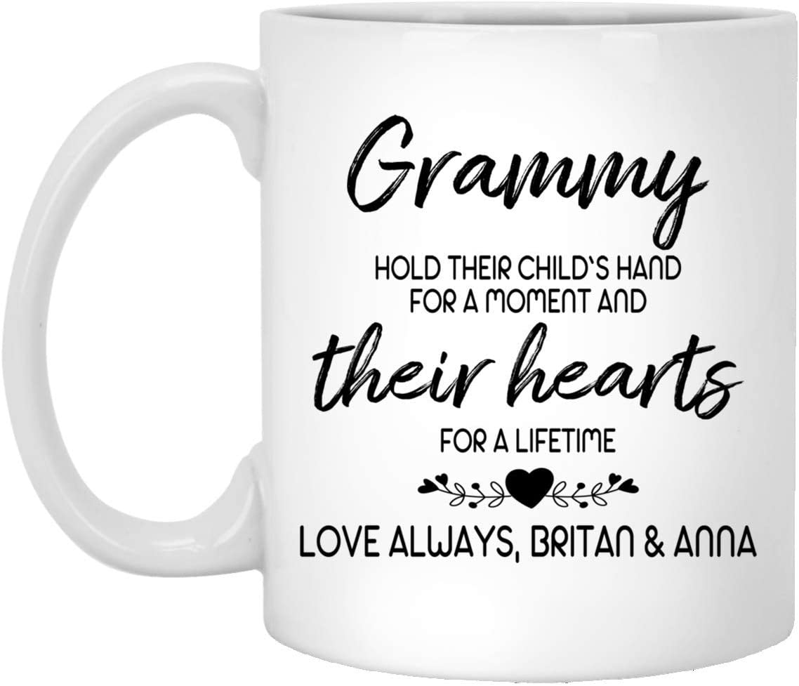 Personalized Grammy Coffee Mug – Coffee Mug For Grammy – Coffee Mug For Mothers – Family Coffee Mug – Mother’S Day Gif 11Oz