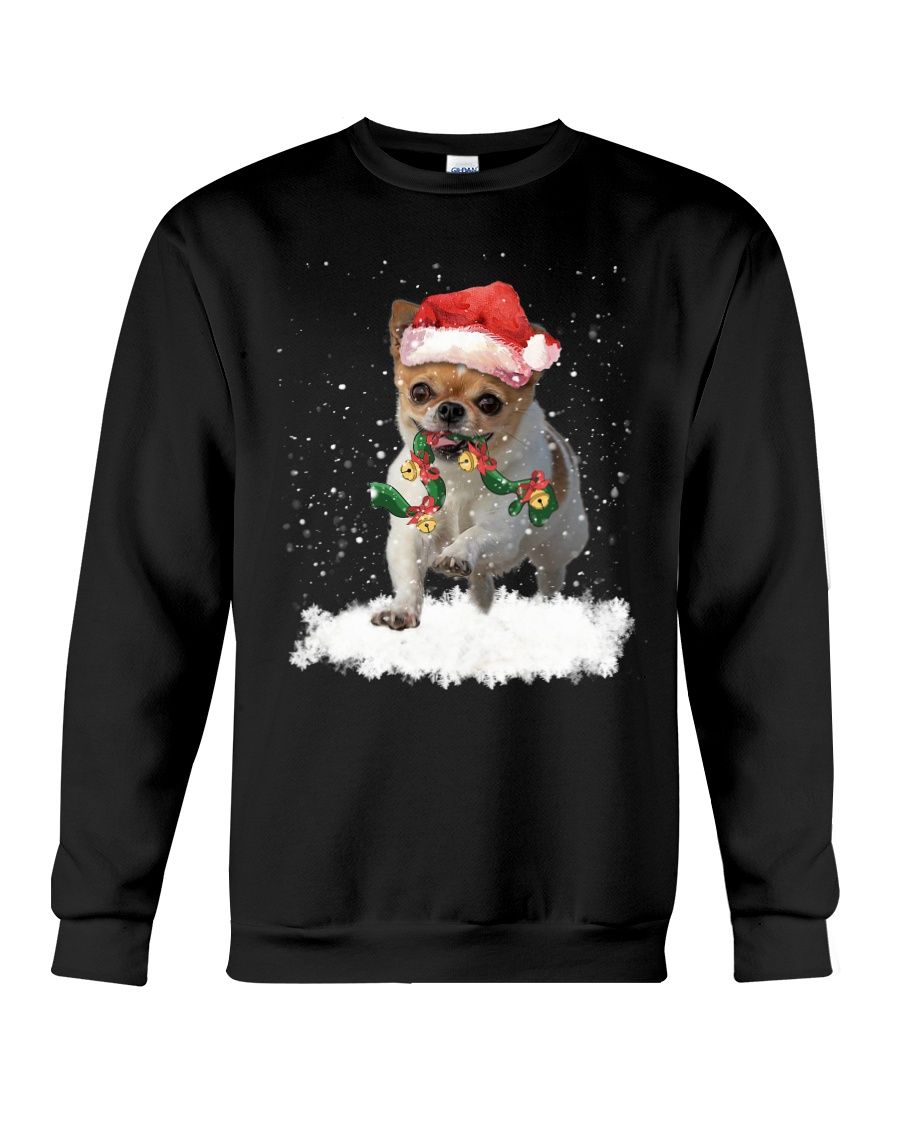 Chihuahua Jingle Bells Crewneck Sweatshirt