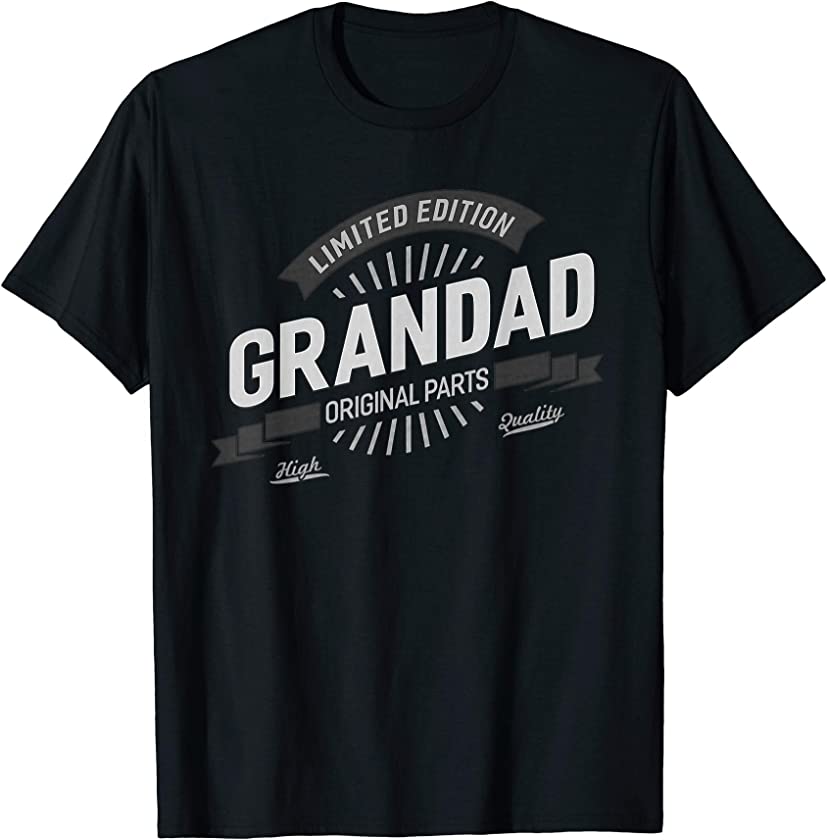 Vintage Grandad Original Fathers Day Grandpa T-Shirt