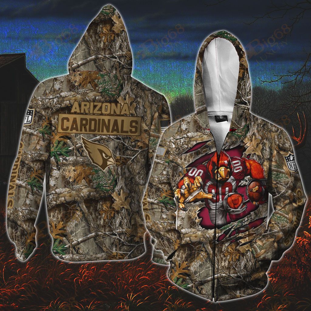 Arizona Cardinals Hunting Shirt 04 M6BTH0705