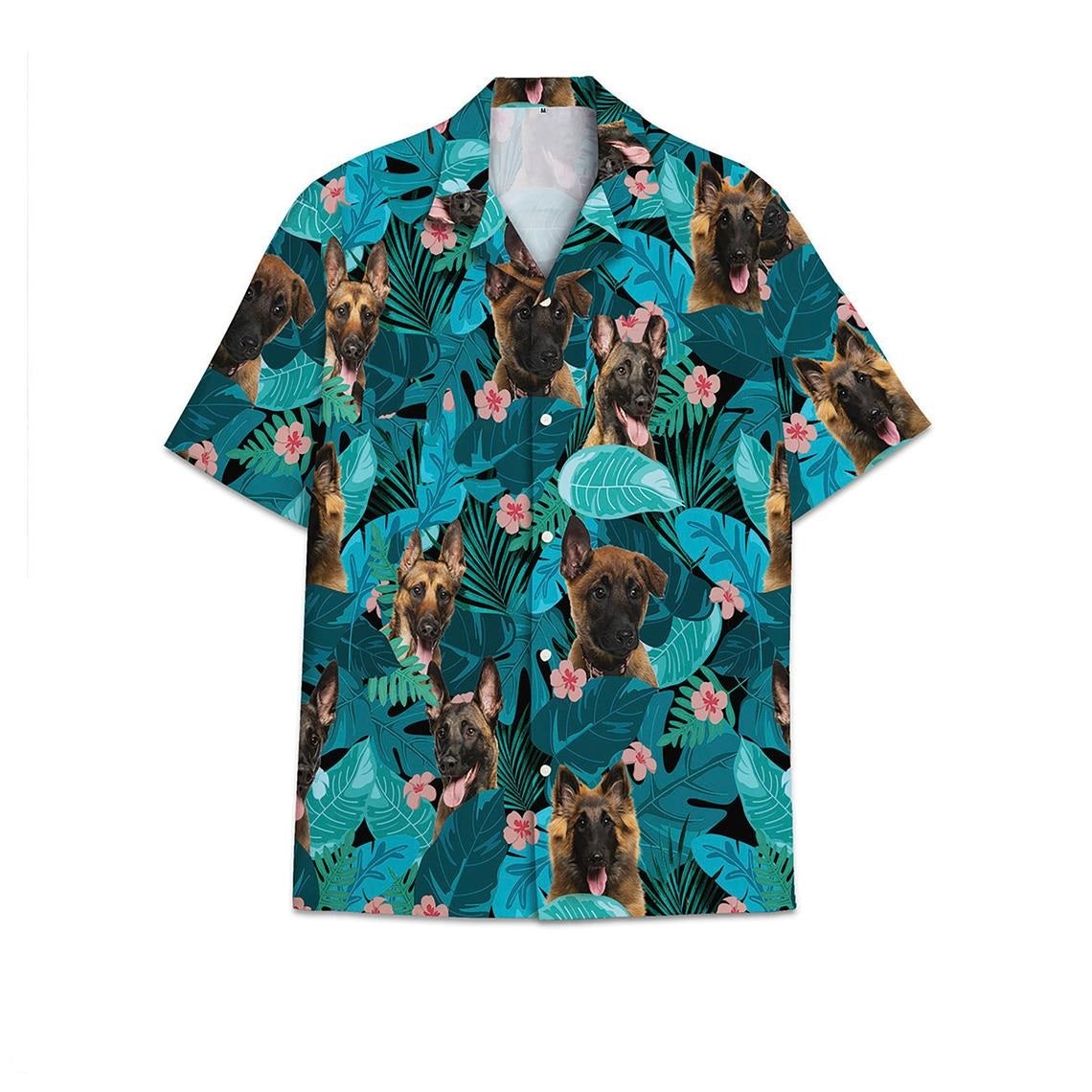 Aloha Hawaii Shirt Pet Combination Print Made In Summer Beach Shirts 11 Ha9240