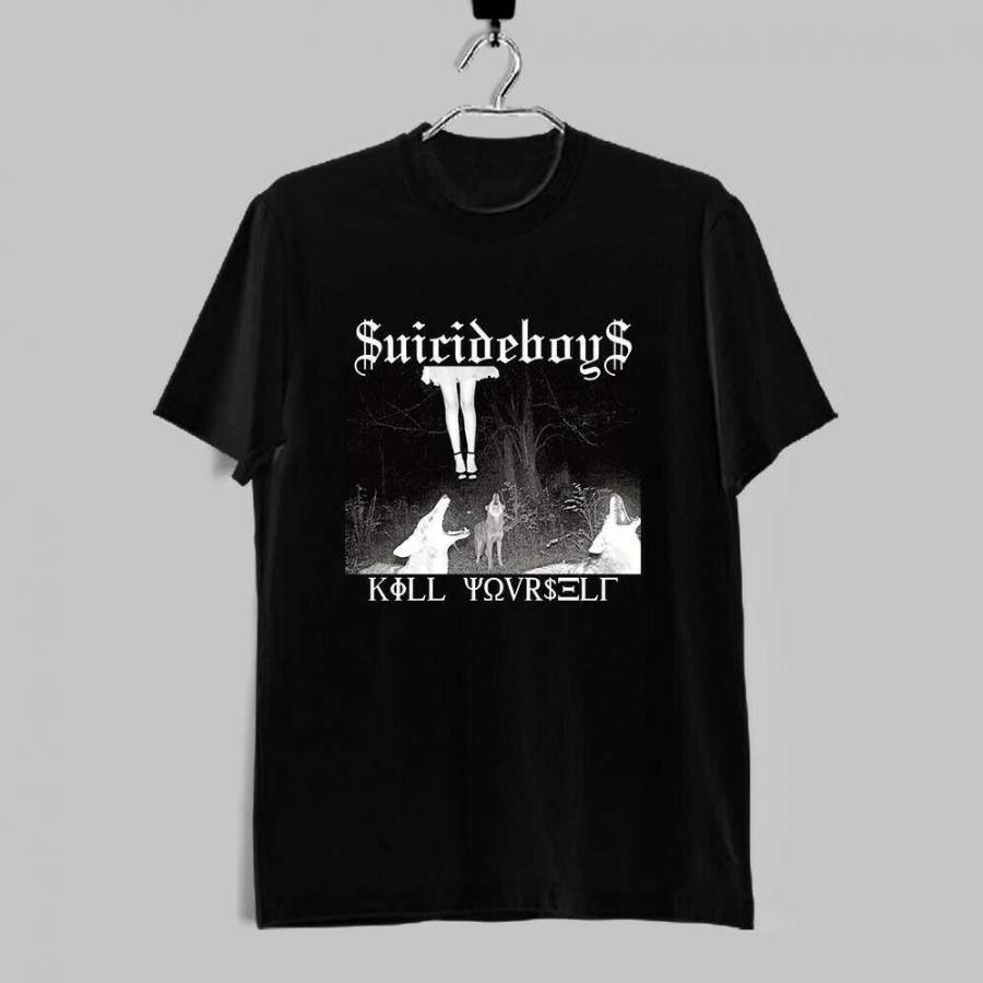 Suicide Boys Tour Kill Your Self Men’s Black T-Shirt