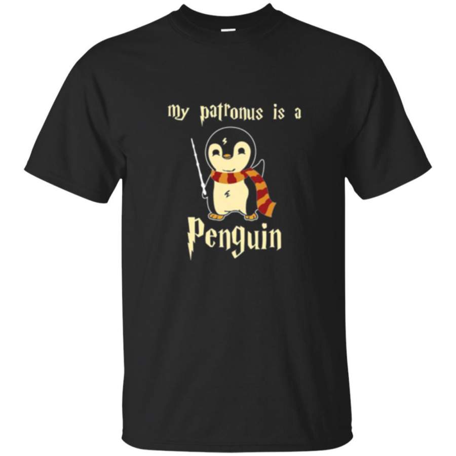 Penguin Lovers T-shirt My Patronus Is A Penguin Hot