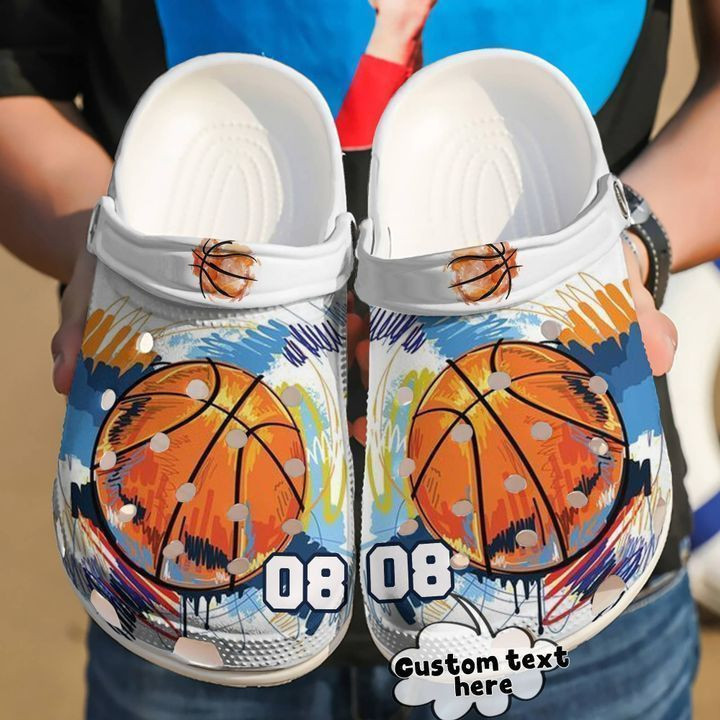 Basketball Personalized Lovers Classic Clogs Shoes