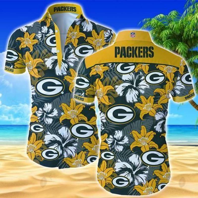 Green Bay Packers 2 Hawaii Fit Body Shirt