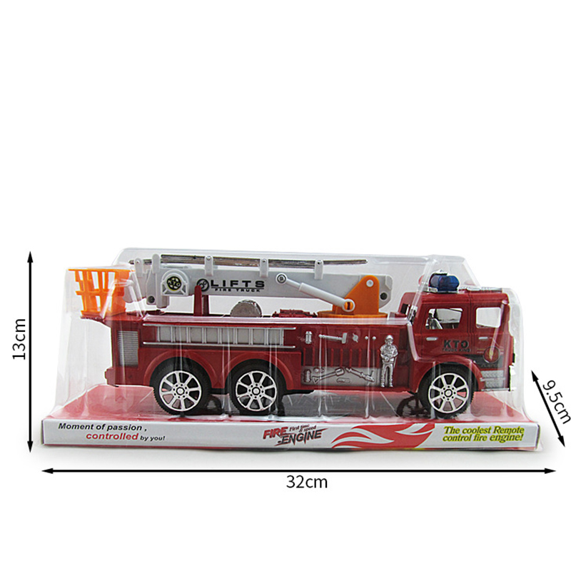 Simulation Ladder Fireman Fire Truck Firetruck Toy Educational Vehicle Model for Kids Boys Cool Educational Toys for Boys Kids alx