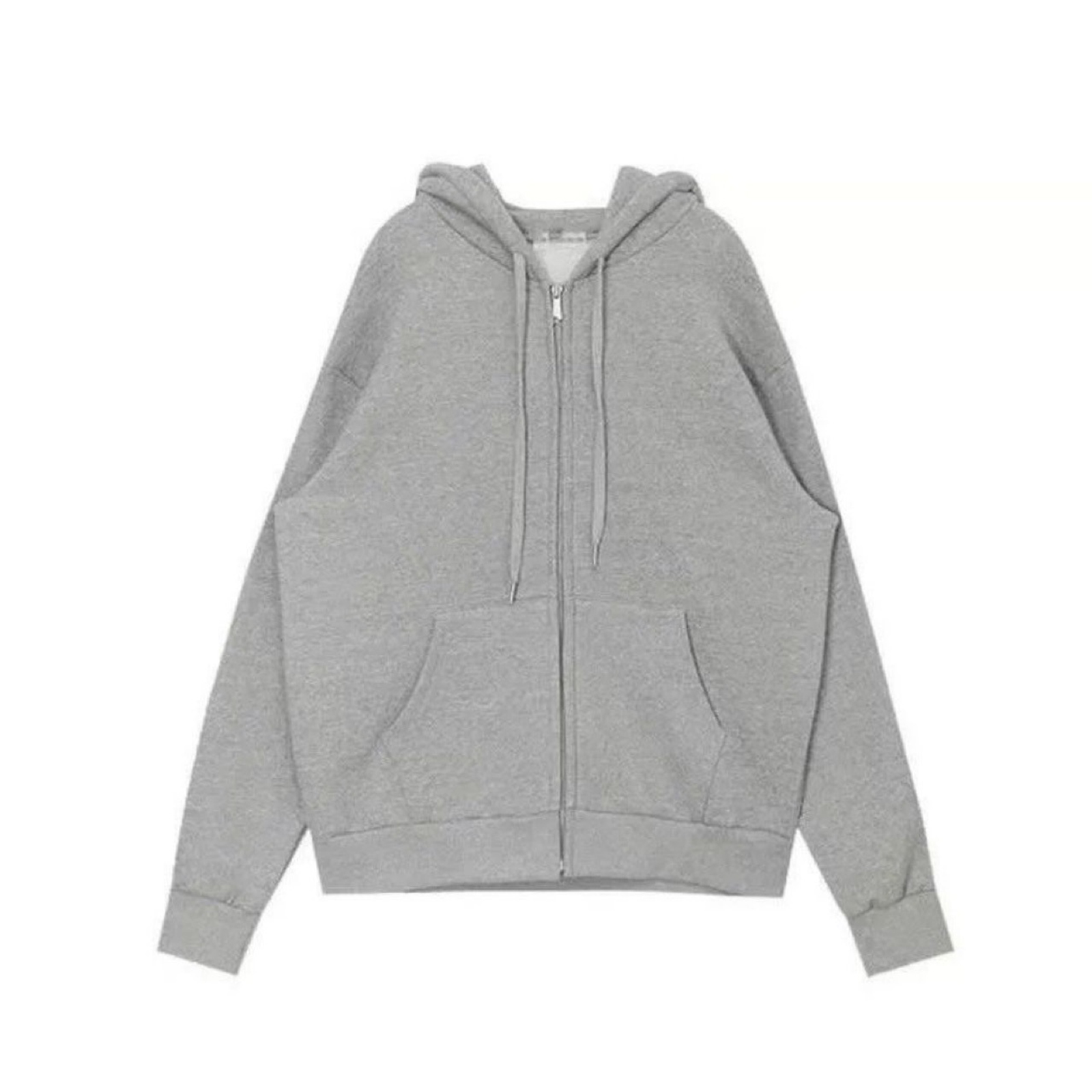 Spring Autumn Women’s Zip Up Hoodies Long Sleeve Solid Color Drawstring Relaxed Fit Women’s Sweatshirts Casual Streetwear Y2k alx