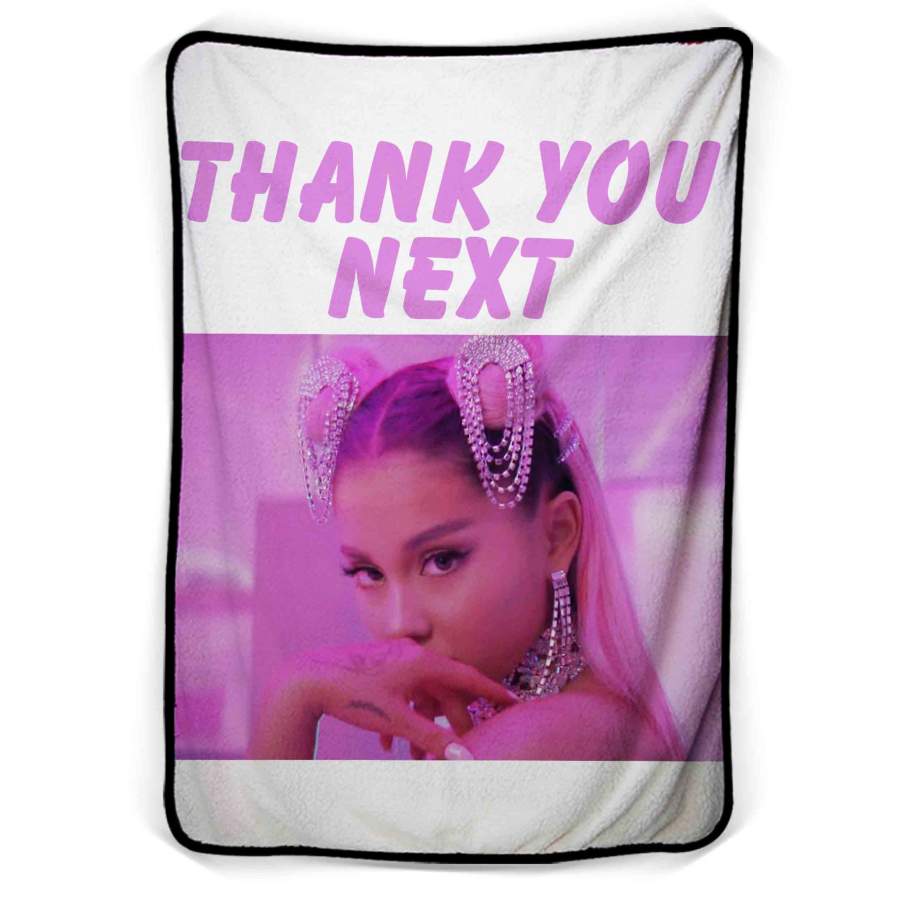 Ariana Grande Thank U Next Fleece Blanket