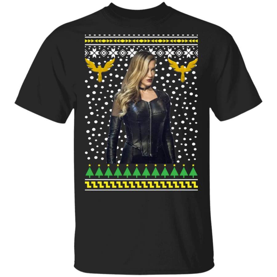 Black Canary Sara Lance Ugly Christmas Sweater Shirt Hoodie