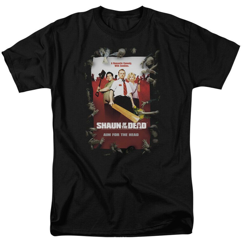 Shaun Of The Dead Poster Shirt Graphic Sm 7X Shirt