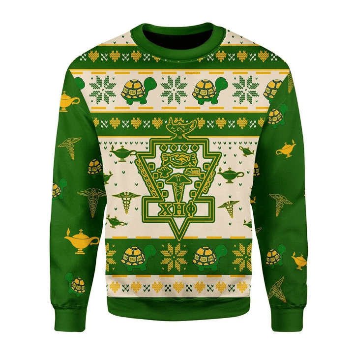 Turtle Ugly Christmas Sweater | For Men & Women | Adult | Us6361