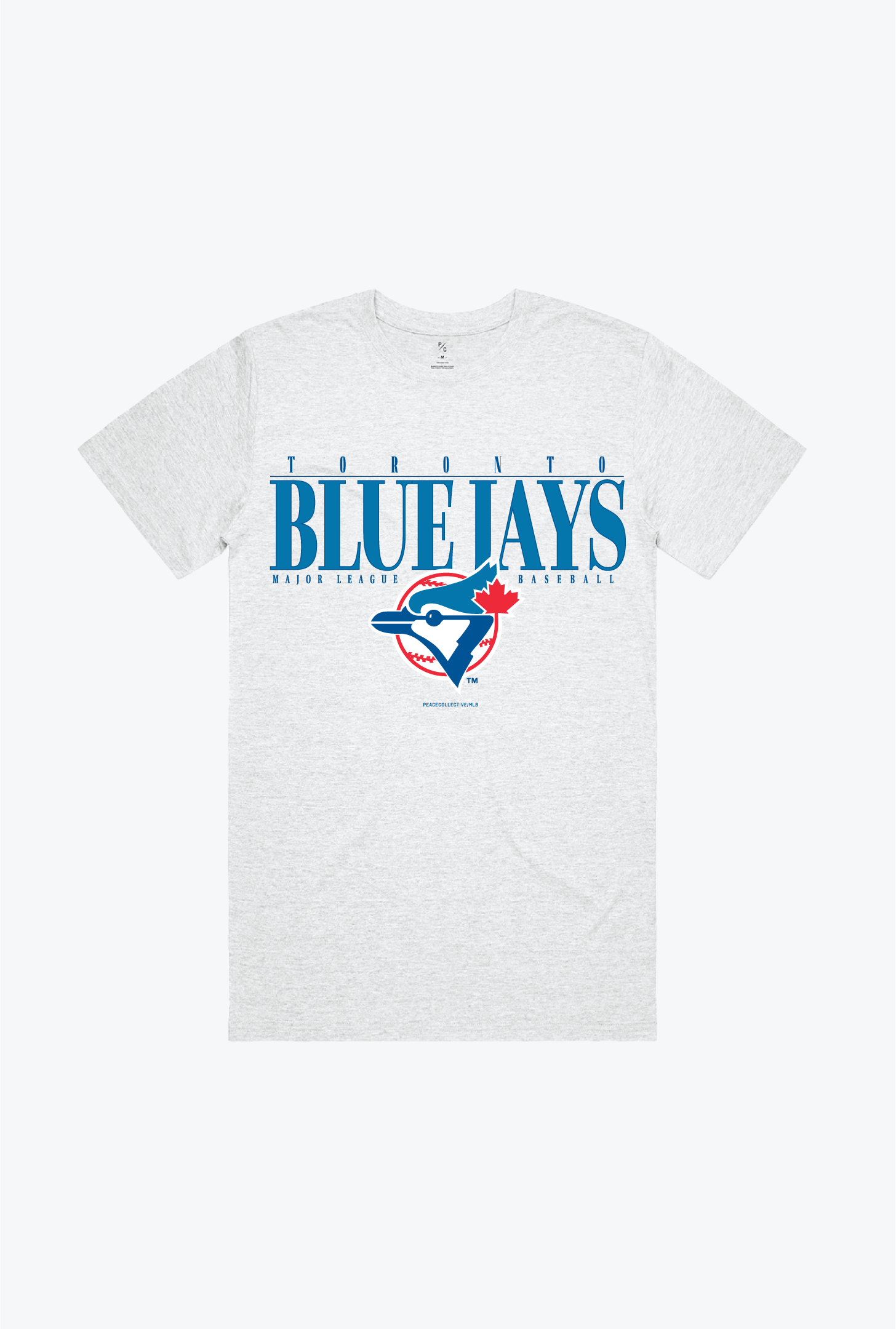 Toronto Blue Jays Throwback T-Shirt – Ash