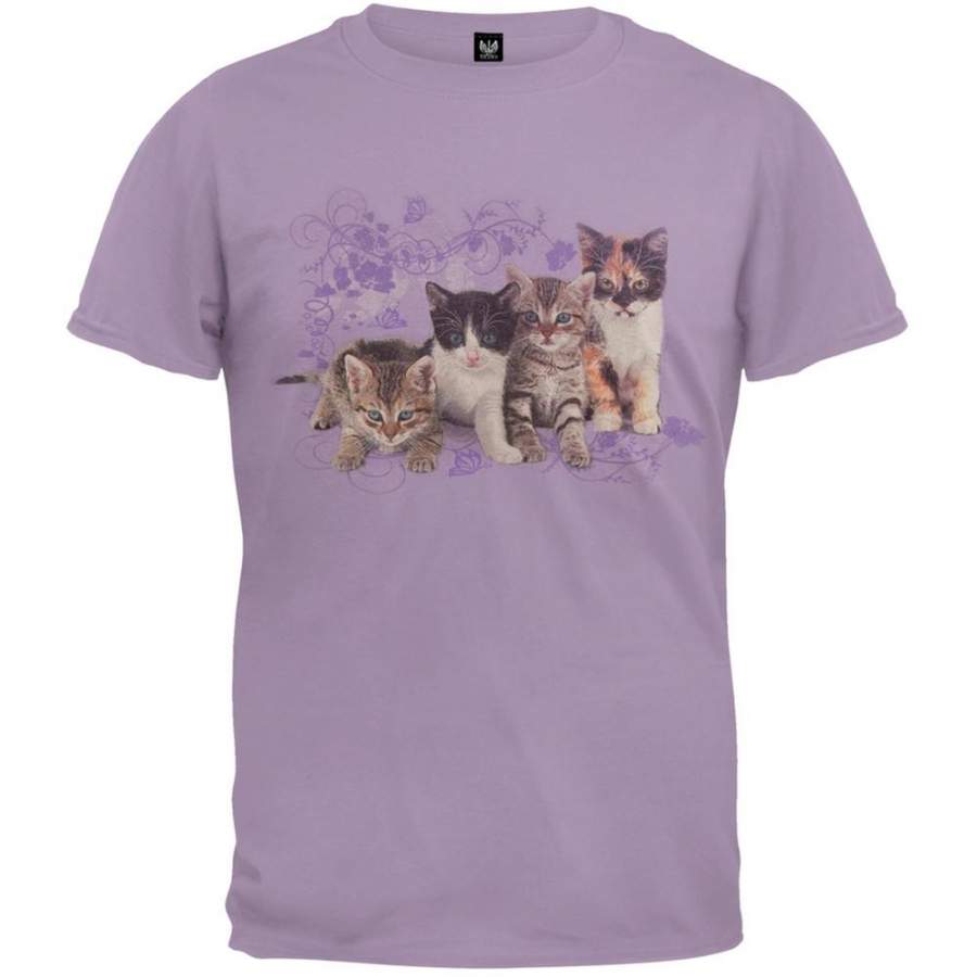 Kitten Row Lavender T-Shirt