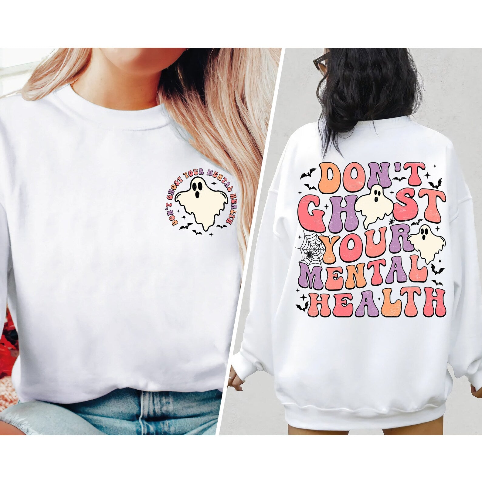 Halloween School Sweatshirt 2D Crewneck Sweatshirt All Over Print Sweatshirt For Women Sweatshirt For Men Sws4282