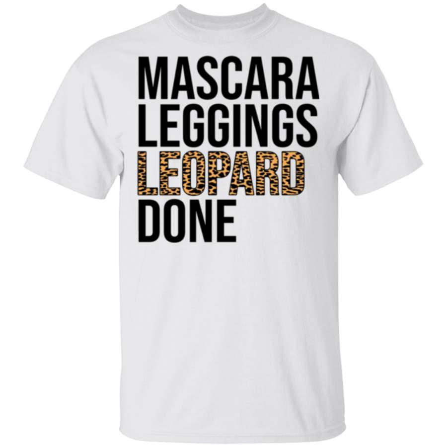 Mascara Leggings Leopard Done Funny Sweatshirt