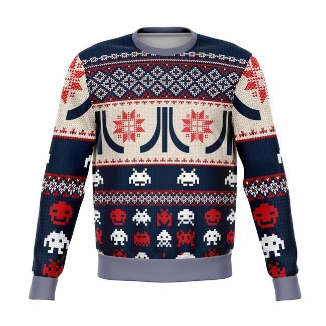 Atari Ugly Christmas Sweater | For Men & Women | Adult | Us4151