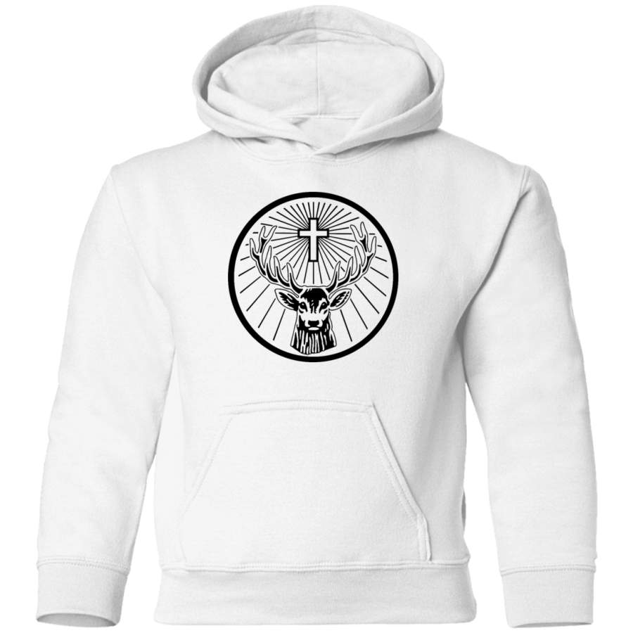 AGR jagermeister-stag- Toddler Pullover Hoodie