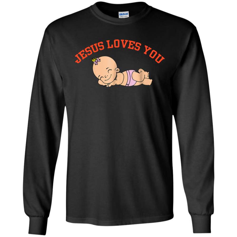 AGR Jesus loves you baby Long T-shirt